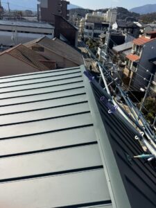 右京区板金工事 施工後