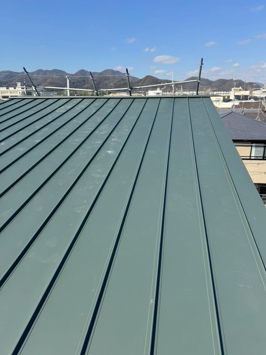 右京区板金工事 施工後