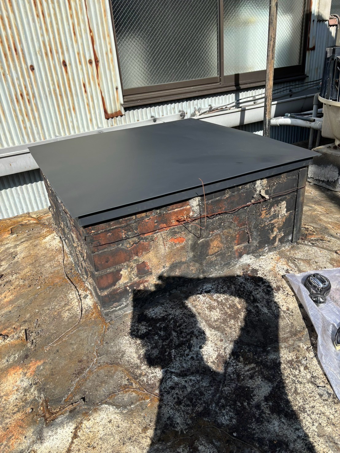 煙突工事 施工後