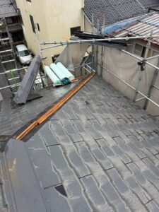 福知山カバー工事 施行中