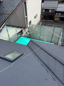 福知山カバー工事 施行中