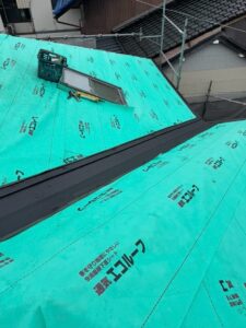 福知山カバー工事 施行中