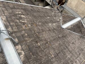屋根カバー工事 施工前