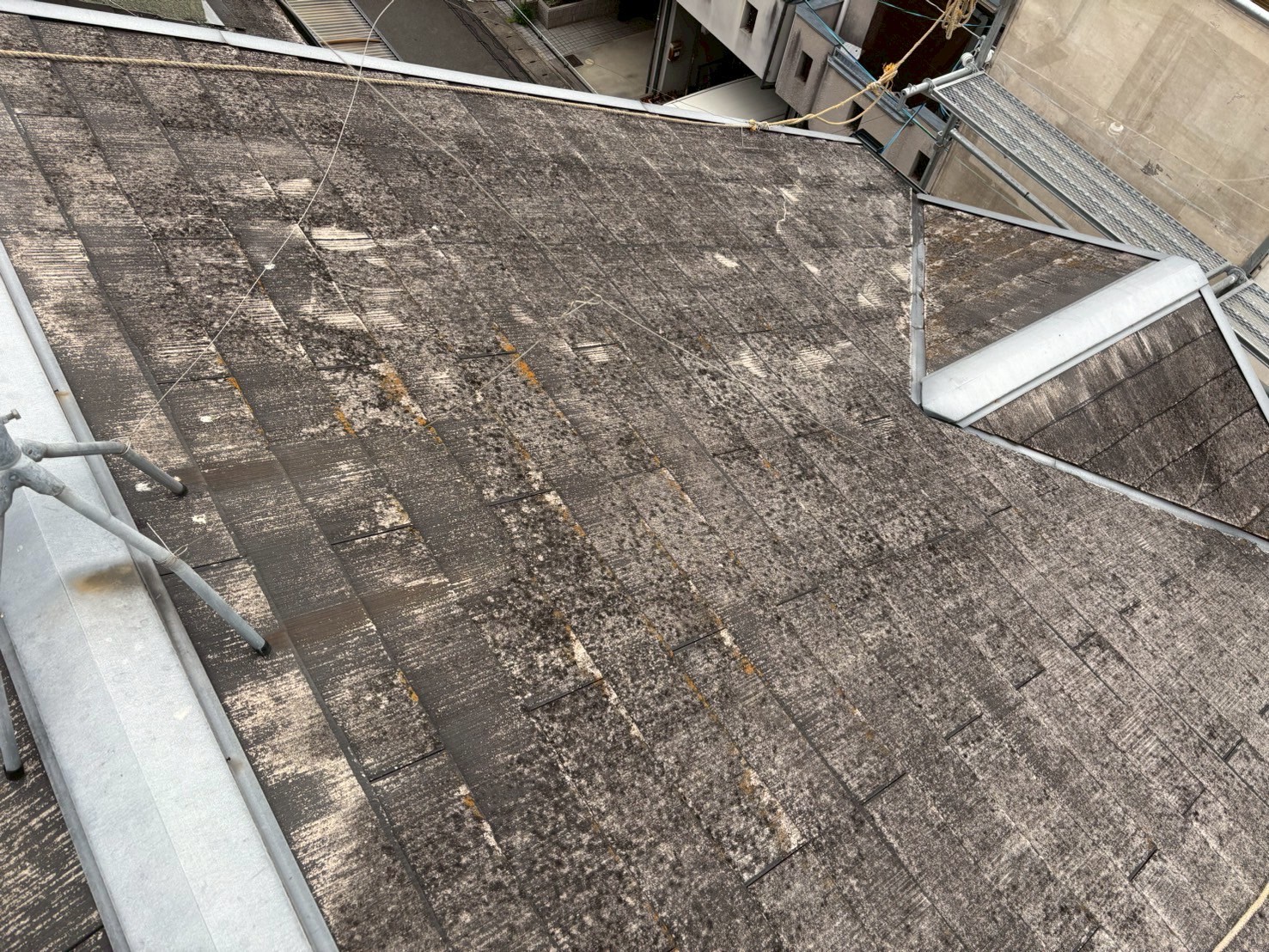 屋根カバー工事 施工前