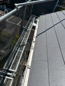 屋根カバー工事　スーパーガルテクト