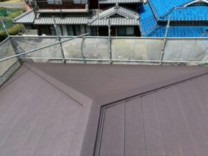 屋根工事 完工
