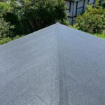 京都市伏見区にて雨漏り修理・屋根カバー工事〈築30年スレート屋根からの雨漏り〉 施工後